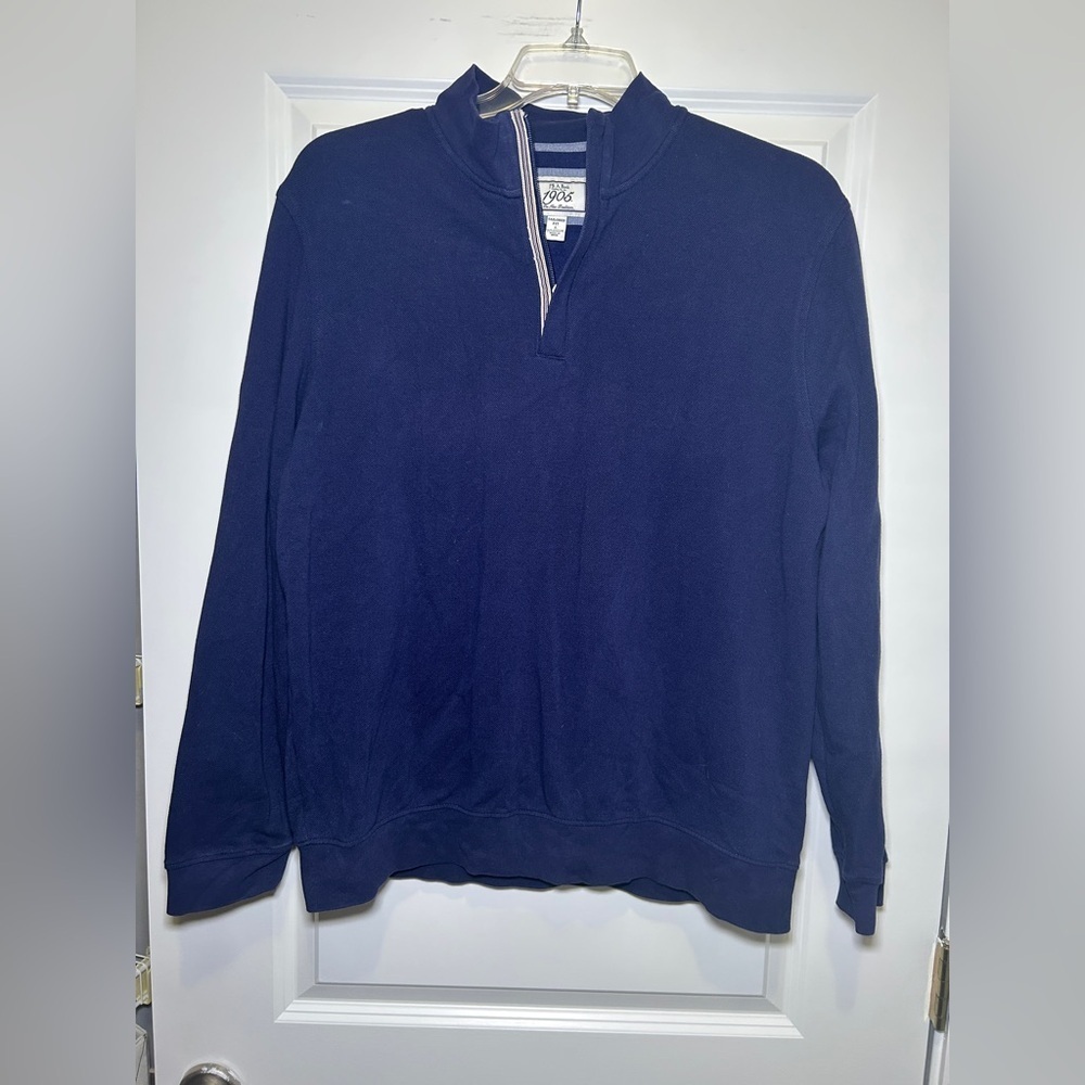 Jos. A. Bank Men's Dark Blue Zip-Up Sweater